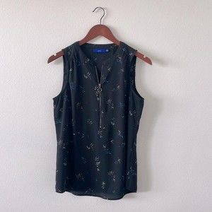 Apt 9 black tank blouse